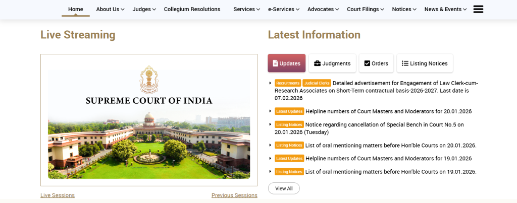Supreme Court Law Clerk Recruitment